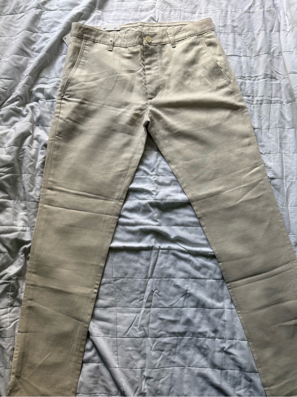 Zara Men's Chinos in Light Beige